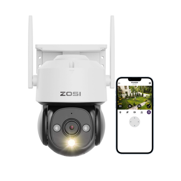 C290 PTZ WiFi Überwachungskamera + bis zu 256GB lokaler Speicher