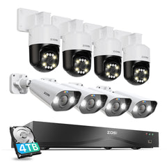 C296 / C182 / C225 4K 32CH POE Überwachungskamera Set + 4TB HDD