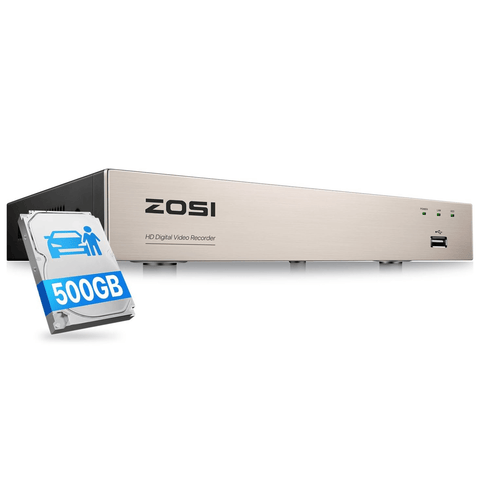 2MP 8-Kanal Digital Video Recorder DVR(ZR08VNA), für TVI/AHD/CVI/Analog Kamera