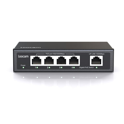 4/8/16 Port Gigabit PoE Switch