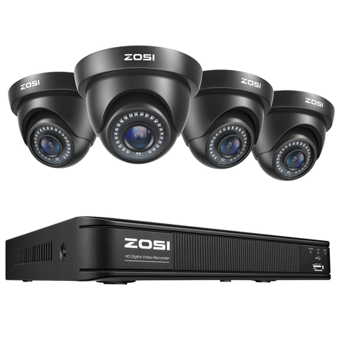 C419 1080p Überwachungskamera Set + 8 Kanal DVR mit HDD