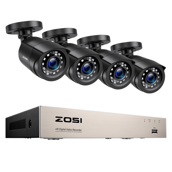 C106 2MP Überwachungskamera Set + 8 Kanal DVR