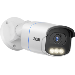 C186A 5MP PoE Überwachungskamera, Kompatibel mit ZOSI PoE NVR