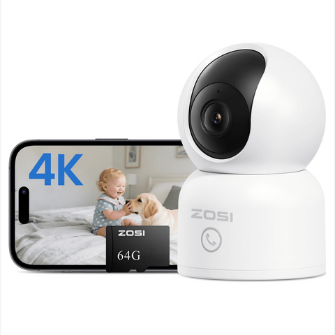 C518 4K WLAN Überwachungskamera + Max. 256GB Lokaler Speicher