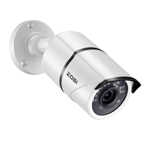 C261 2MP TVI/CVI/AHD/CVBS Bullet-Analogkamera, Weiß(ZG2612C)